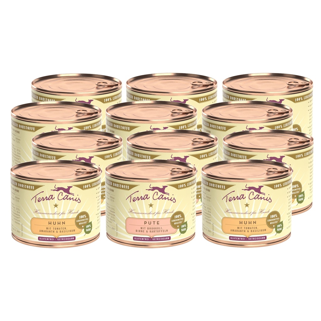 TERRA CANIS CLASSIC - Gourmet Pack (Chicken, and Turkey)